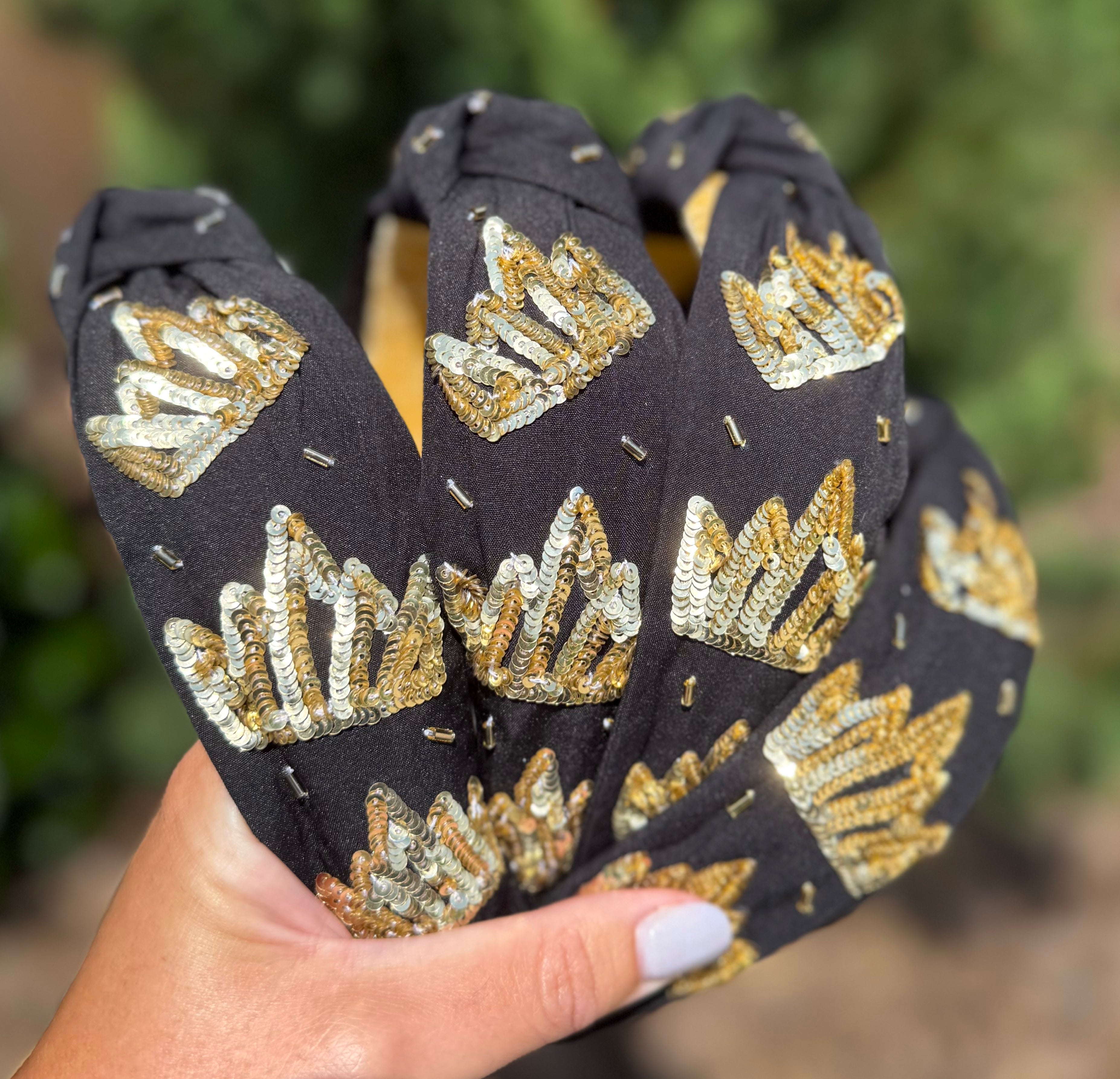Sequin Gold Culture Headband