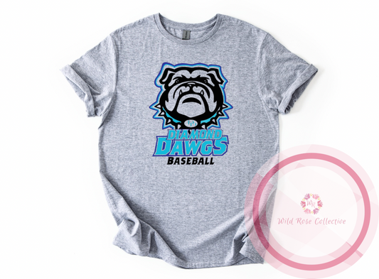 Diamond Dawgs logo tshirt
