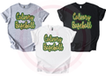 Dotted Glitter Calvary Baseball Tshirt