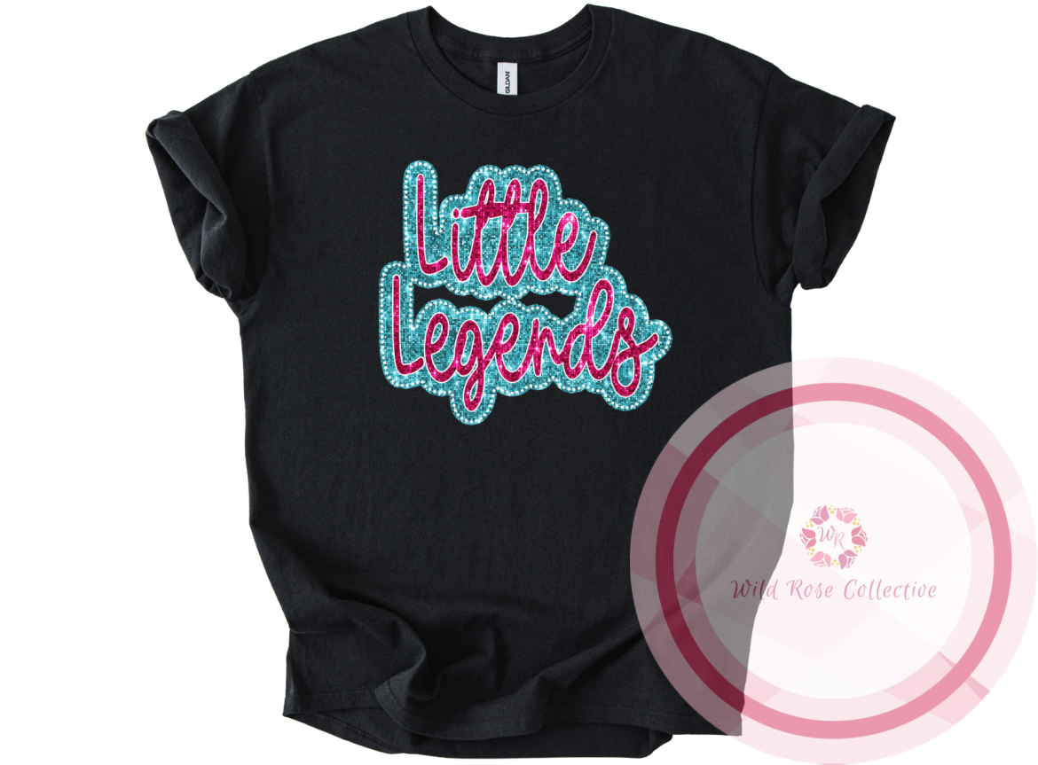 Dotted Glitter Little Legends Tshirt