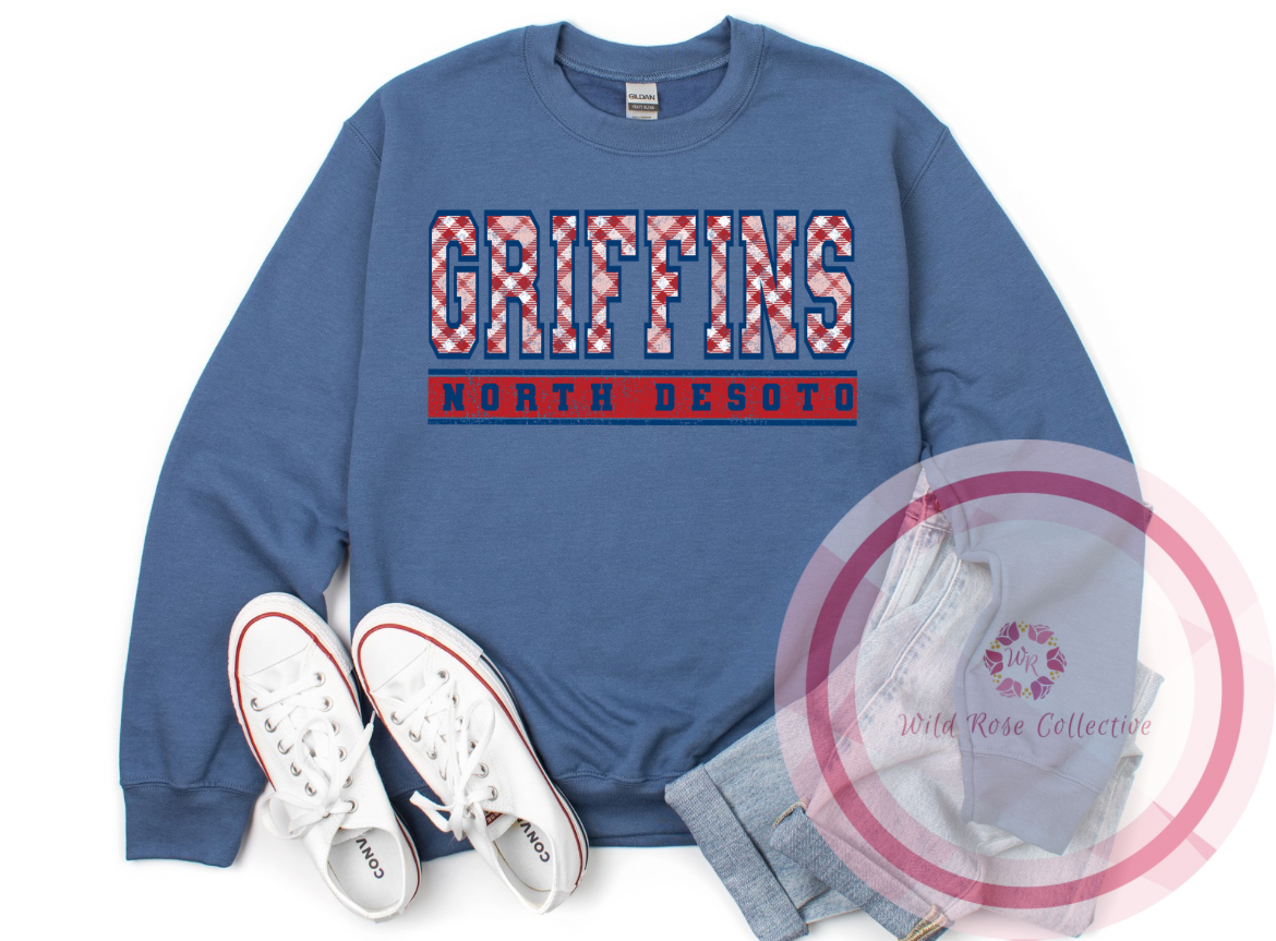 Griffins Plaid Sweatshirt