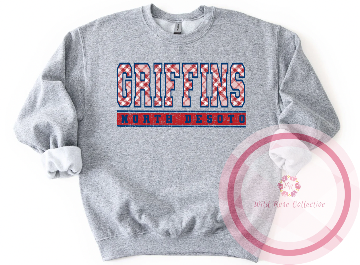 Griffins Plaid Sweatshirt