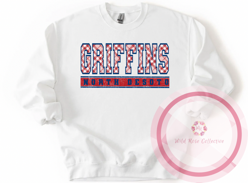 Griffins Plaid Sweatshirt