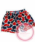 Red & Navy Camo Athletic Shorts *IN STOCK*