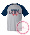 Captains Baseball Raglan Tshirt