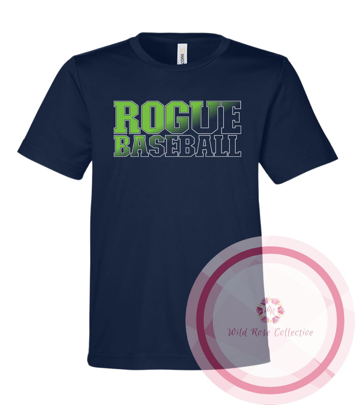 Rogue Baseball Classic Performance Tshirt