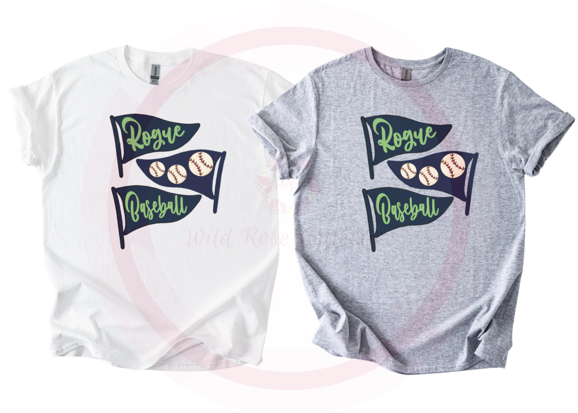 Rogue Baseball Flag Tshirt