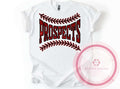LA Prospects Faux Sequins Baseball Laces Tshirt