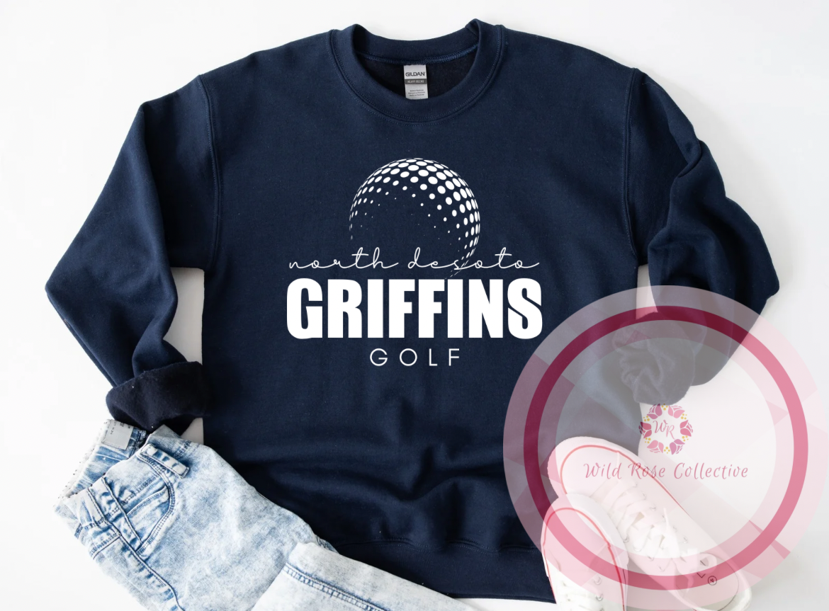 North DeSoto Griffins Golf Sweatshirt