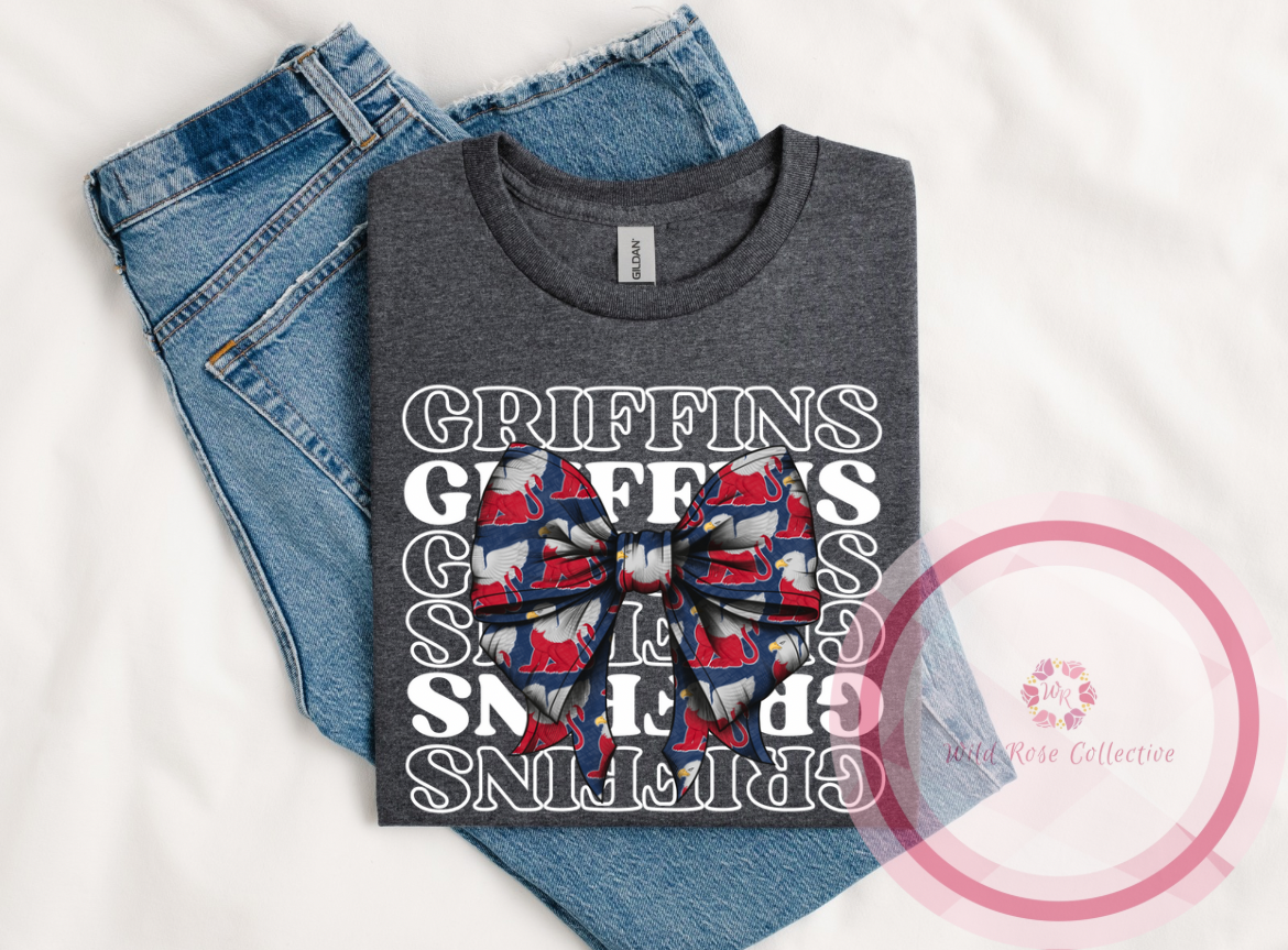 Griffins Bow tshirt
