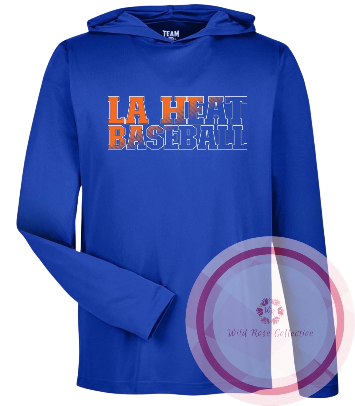 LA Heat Hooded Long Sleeve Performance Tshirt