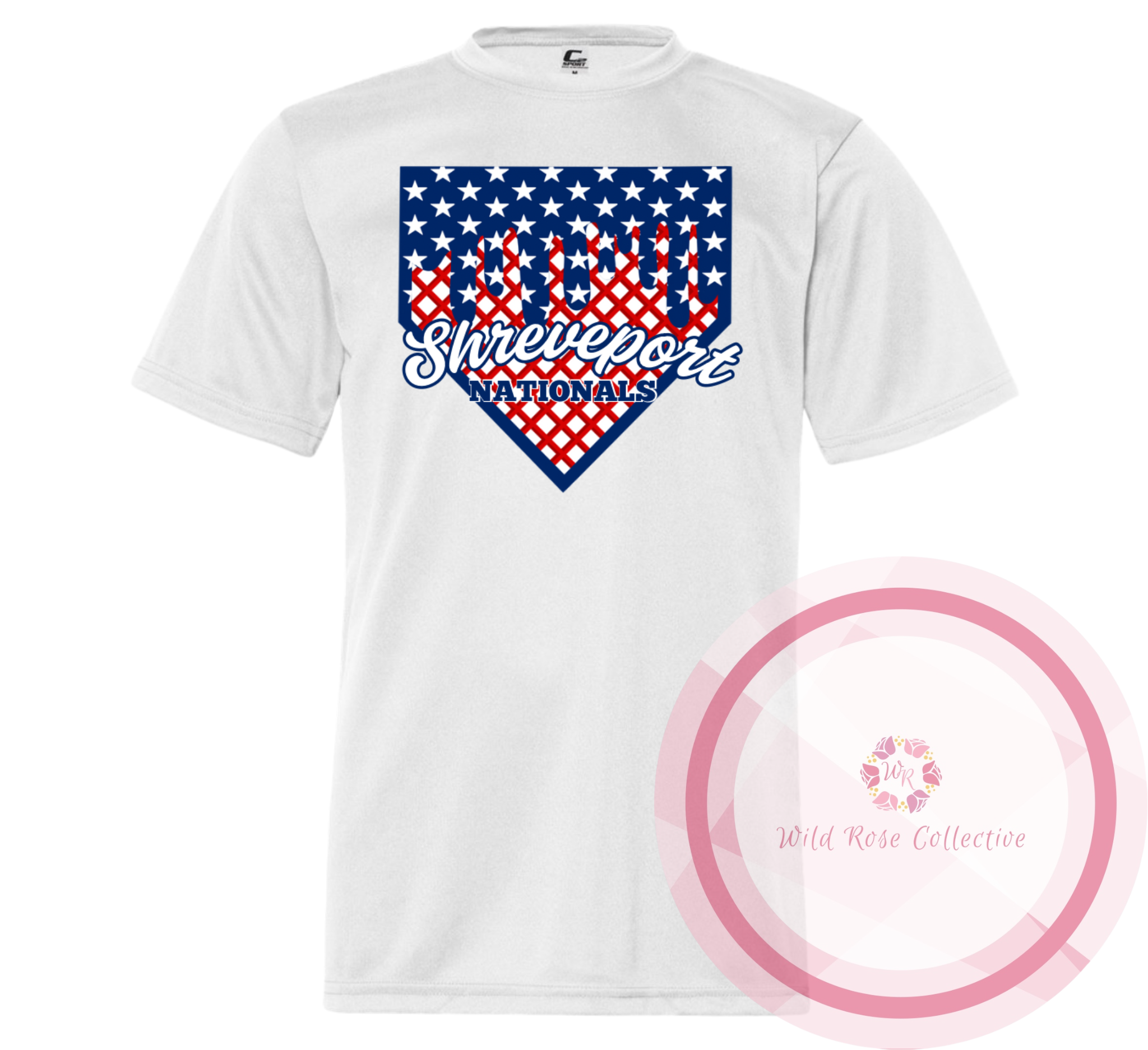Shreveport Nationals Patriotic Drip Tshirt
