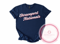 Shreveport Nationals Cotton Tshirt