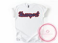 Shreveport Faux Sequin Cotton Tshirt