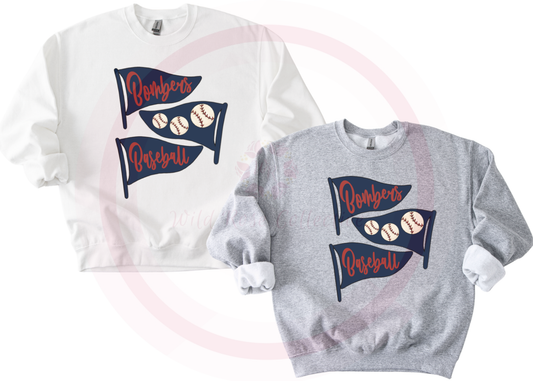 Bombers Baseball Flag Sweatshirt