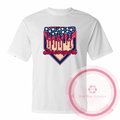 Shreveport Patriotic Drip Performance Tshirt