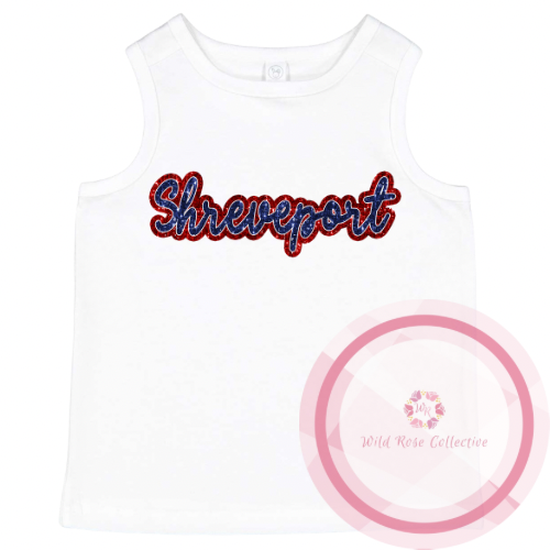 Shreveport Faux Sequin Tank Top - Toddler