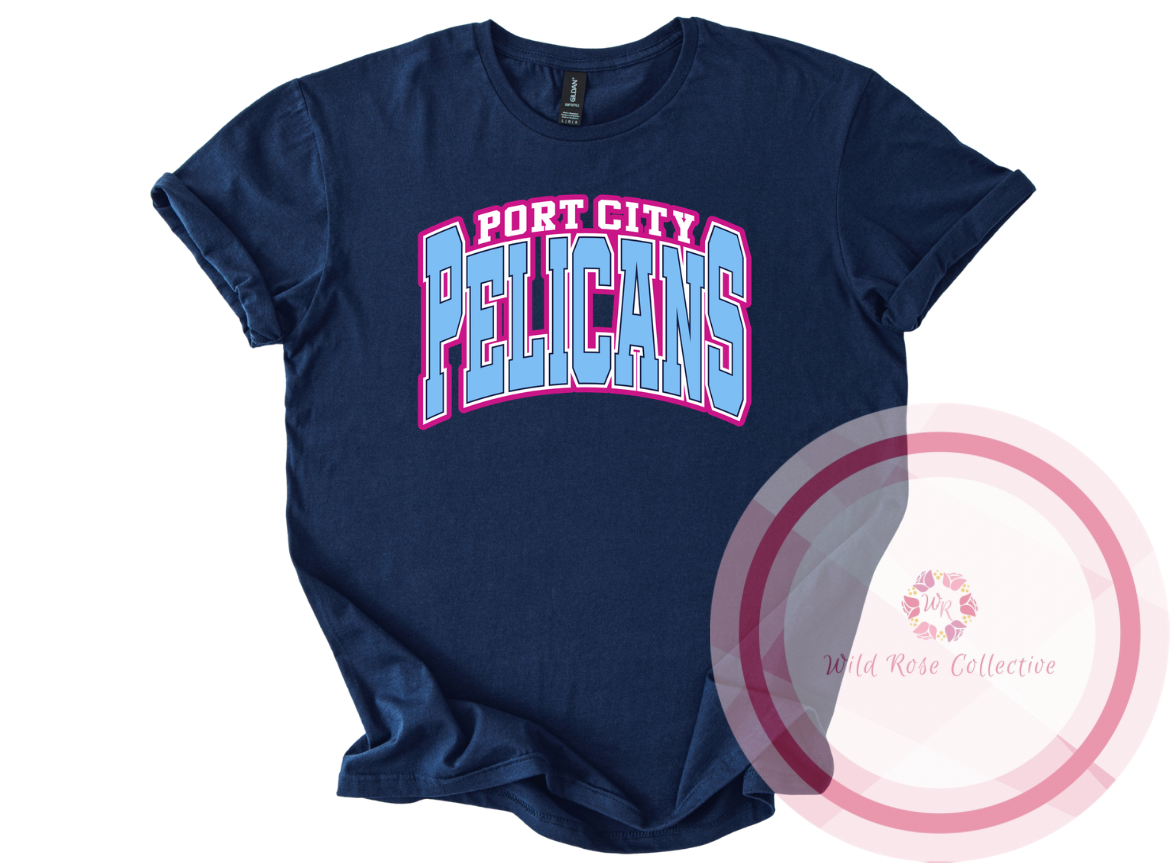 Port City Pelicans Classic Tshirt