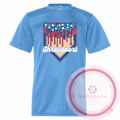 Shreveport Patriotic Drip Performance Tshirt