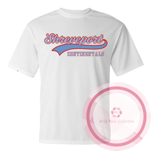 Shreveport Continentals Classic Performance Tshirt
