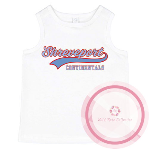 Shreveport Continentals Classic Tank Top - Toddler