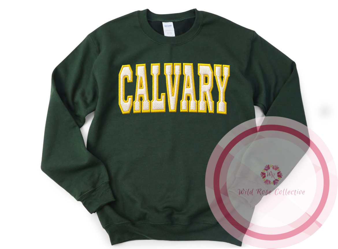 Calvary Faux Stitched Sweatshirt