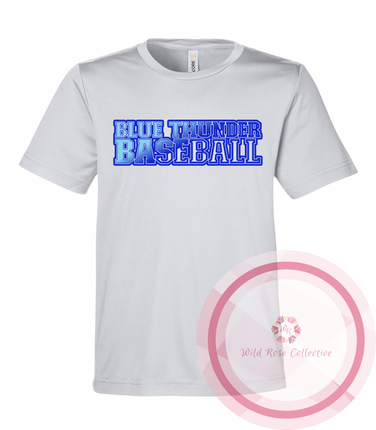 Blue Thunder Baseball Performance Tshirt