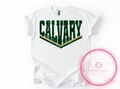 Calvary Dual Line Faux Sequins Tshirt