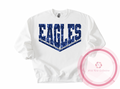 Eagles Dual Line Faux Sequins Sweatshirt