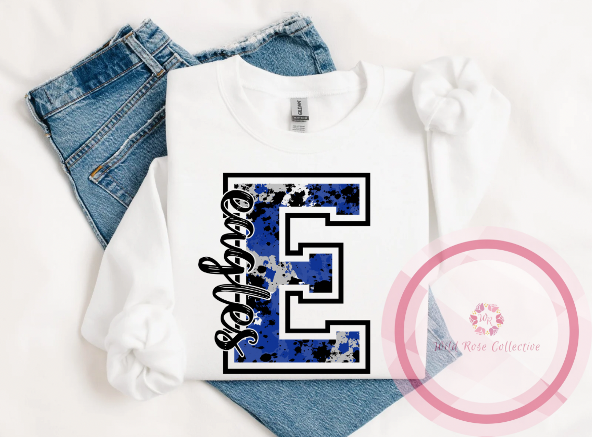 Eagles Paint Splatter Sweatshirt