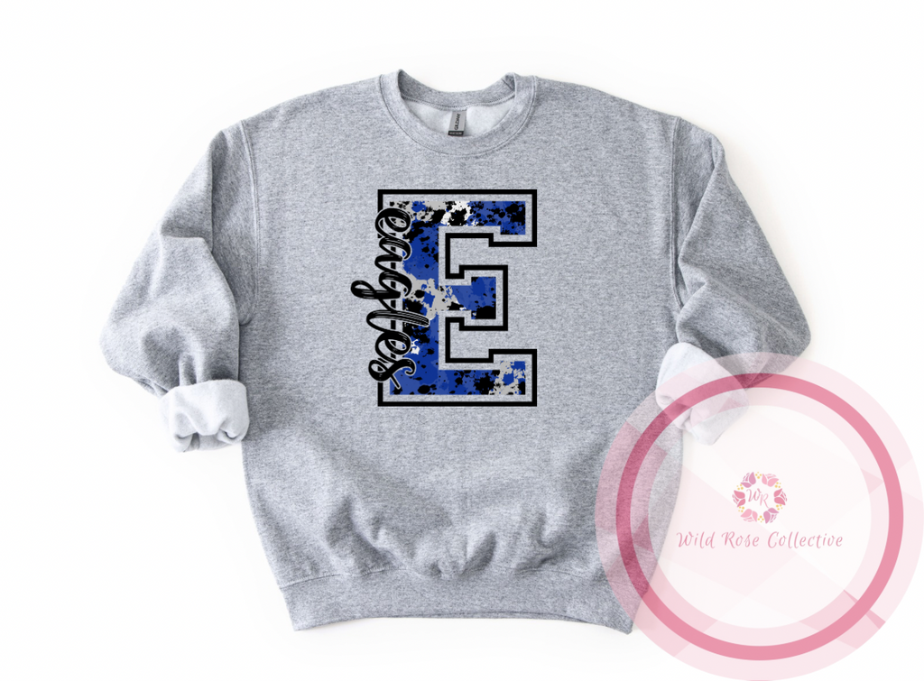 Eagles Paint Splatter Sweatshirt
