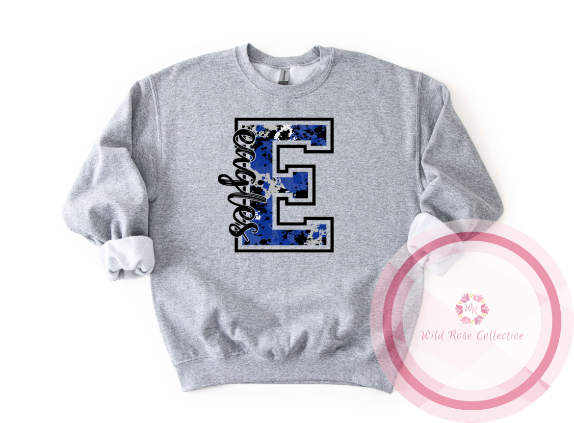 Eagles Paint Splatter Sweatshirt