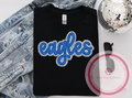 Eagles Faux Chenille Tshirt
