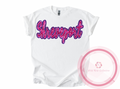 Shreveport Faux Sequin Cotton Tshirt