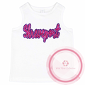 Shreveport Faux Sequin Toddler Tank Top