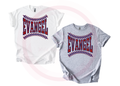 Evangel Faux Sequin Baseball Laces Tshirt