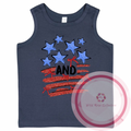 Stars and Stripes Toddler Tank Top