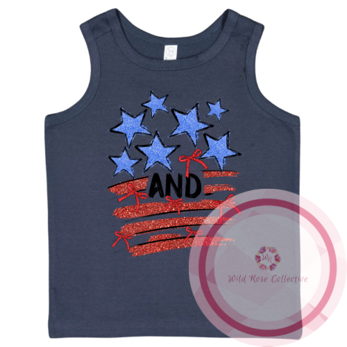 Stars and Stripes Toddler Tank Top