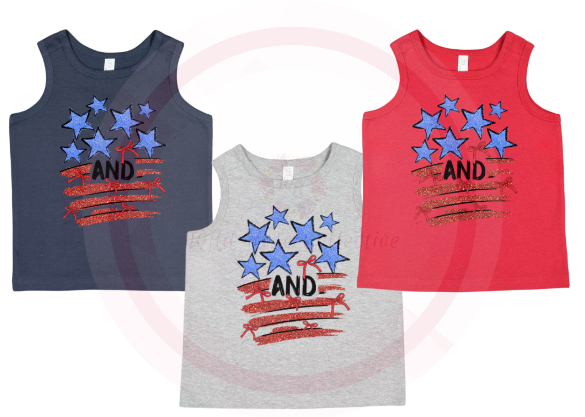 Stars and Stripes Toddler Tank Top