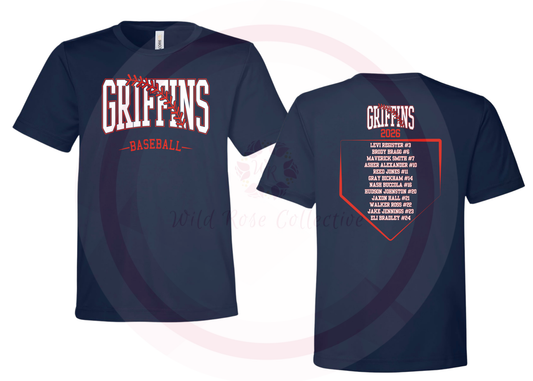 Griffins Tball Roster Tshirt