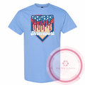 Shreveport Patriotic Drip Cotton Tshirt