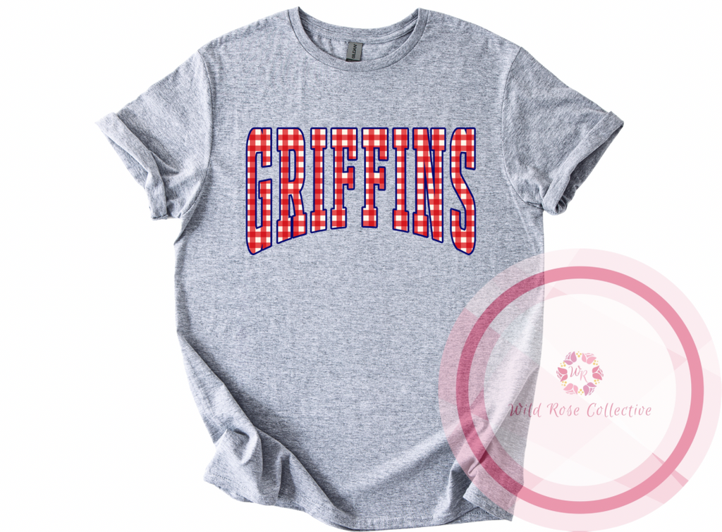 Griffins Gingham Tshirt