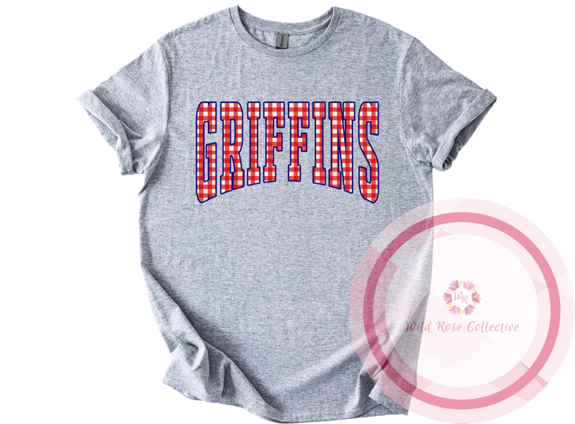 Griffins Gingham Tshirt