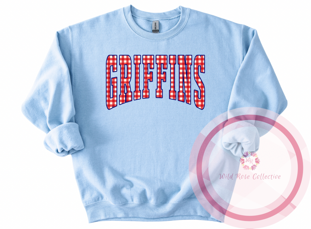 Griffins Gingham Sweatshirt
