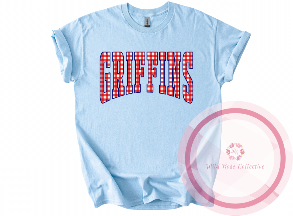 Griffins Gingham Tshirt