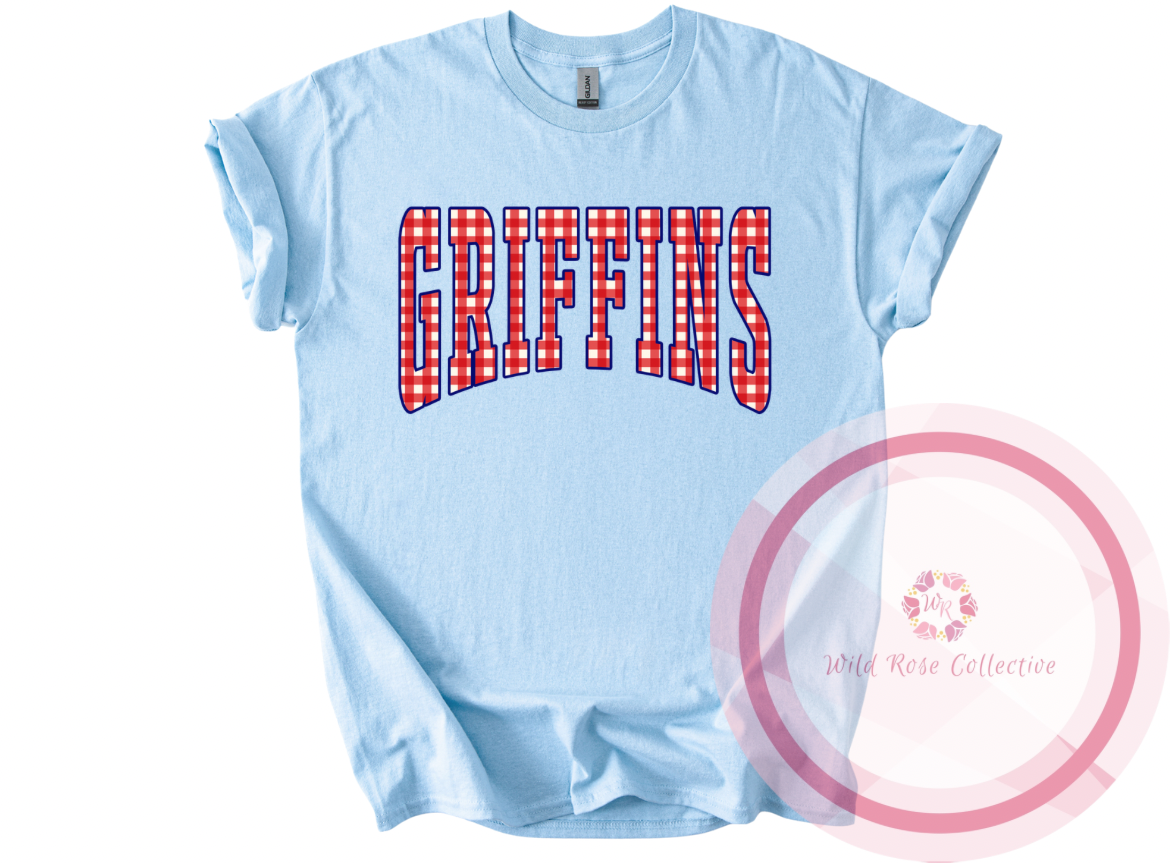 Griffins Gingham Tshirt