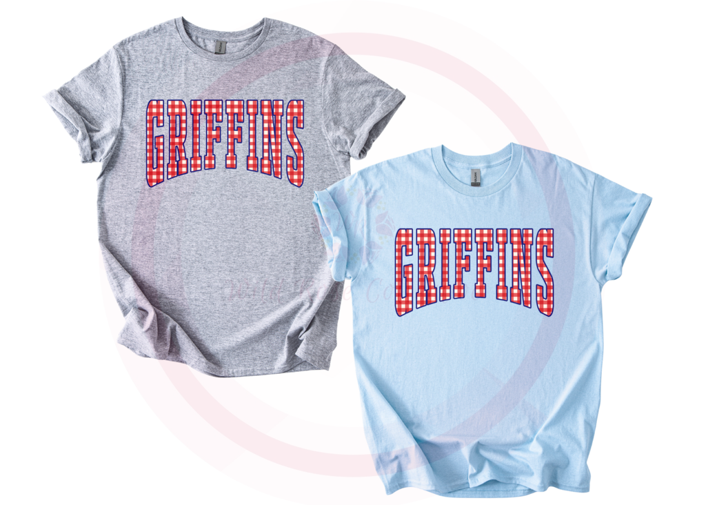 Griffins Gingham Tshirt