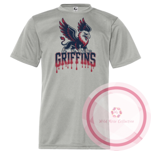 Griffins Mascot Drip Tshirt