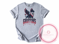 Griffins Mascot Drip Tshirt