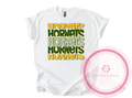 Hornets Green & Gold Cheetah Tshirt